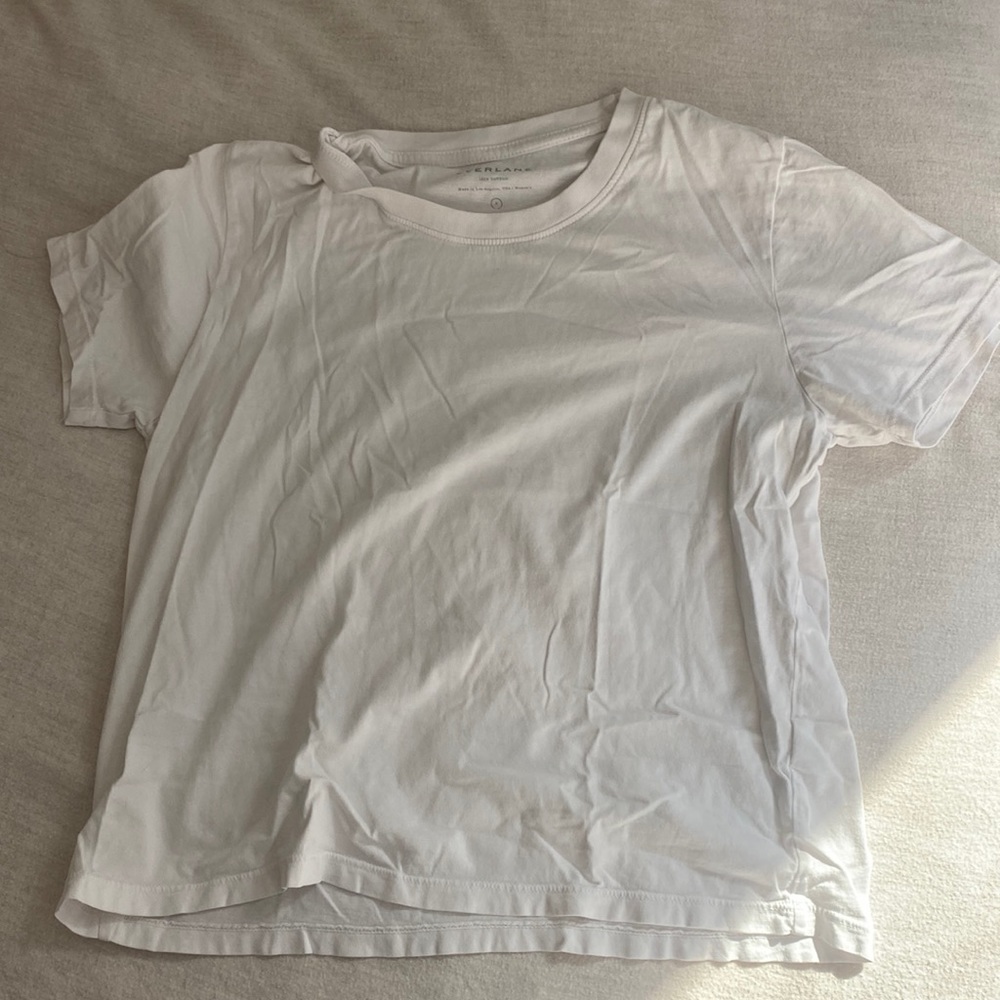 Everlane Small white cotton tee